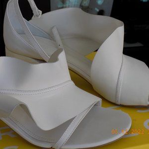 Mercedes Castillo White Sandals